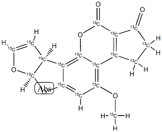 黃曲霉毒素 B1-(全碳-13)