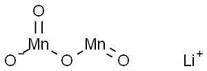高錳(III,IV)酸鋰